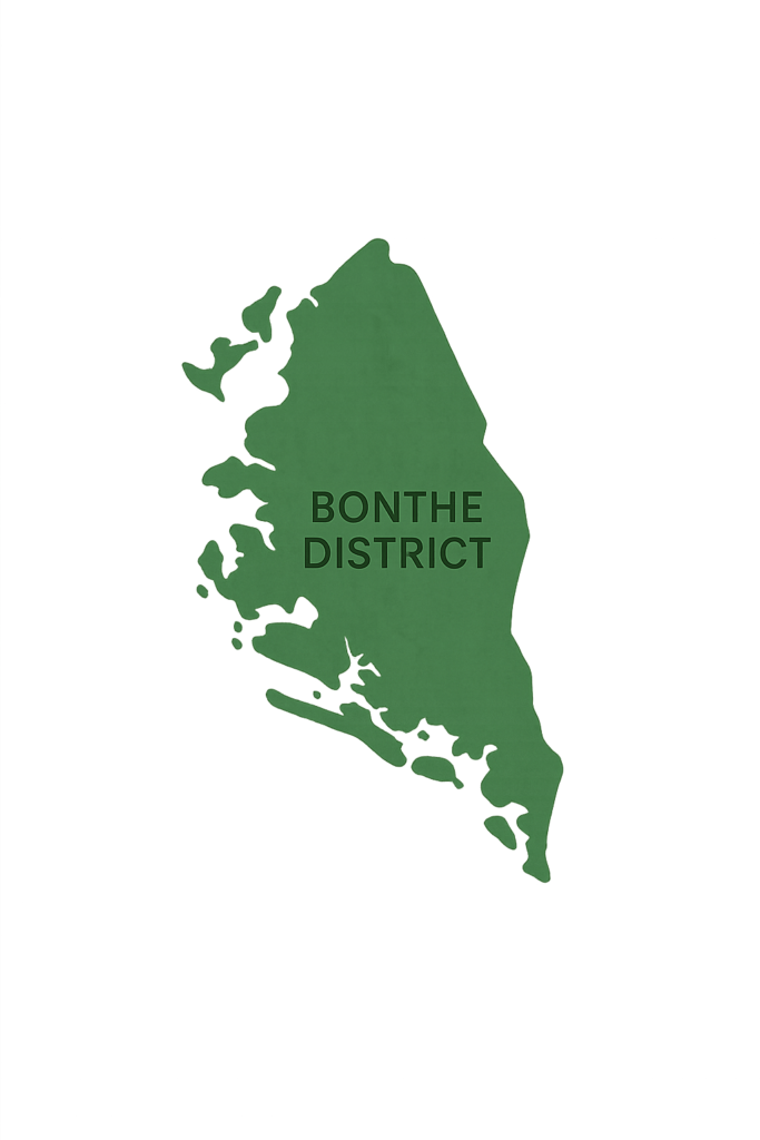 Bonthe district map img 2