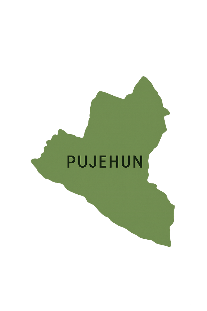 Pujehun district map img 2